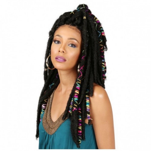 BOBBI BOSS BAE LOCS 20" ACCENT THREADED LOCS